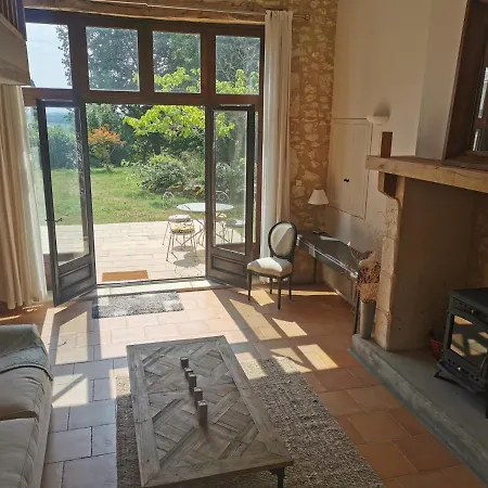 Peaceful Nr Eymet With Private Pool And Views Nyaraló Loubès-Bernac