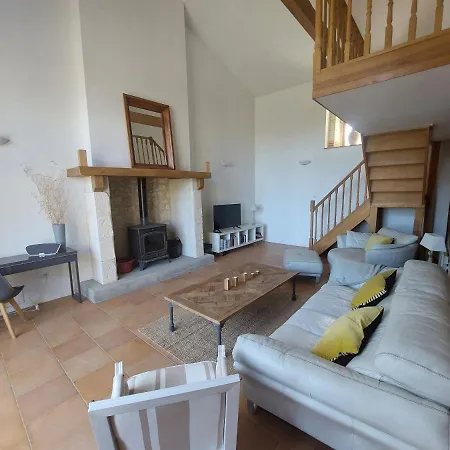 Peaceful Nr Eymet With Private Pool And Views Σπίτι διακοπών Loubes-Bernac
