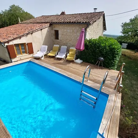 Nyaraló Peaceful Nr Eymet With Private Pool And Views Loubès-Bernac