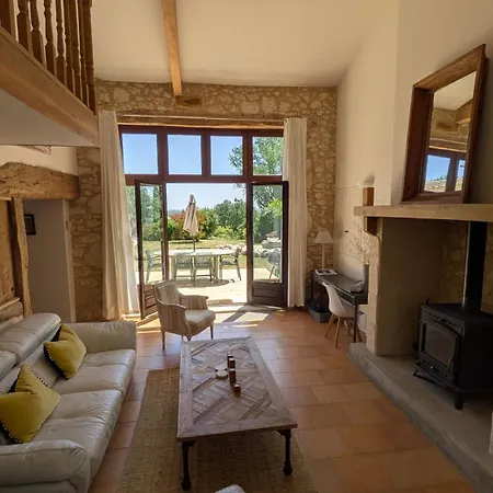 Peaceful Nr Eymet With Private Pool And Views Nyaraló *