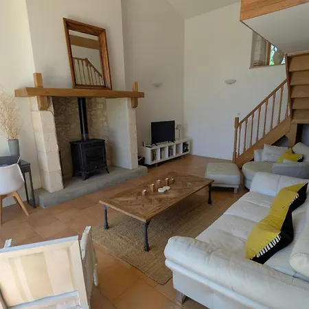 Peaceful Nr Eymet With Private Pool And Views Nyaraló Loubès-Bernac